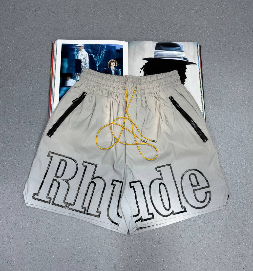 Rhude High Street Men Printing Letter Logo Shorts in Multiple Colors Mens Best Sale UK Reps AAA Quality