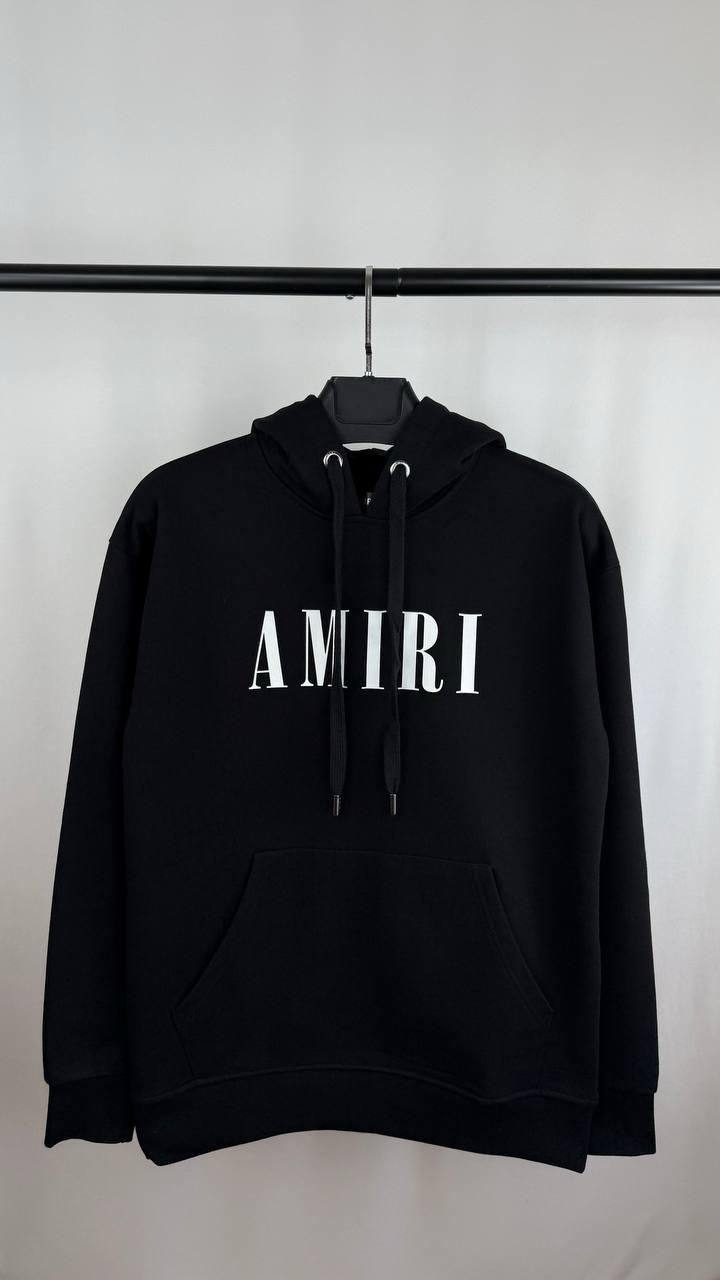 Amiri Core Logo Hoodie Mens in 2 Colors UK Reps AAA Quality