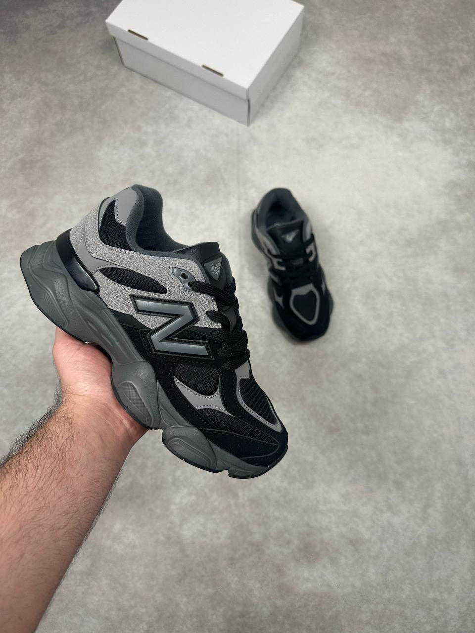 New Balance 9060 Black Womens Trainers UK Reps AAA Quality
