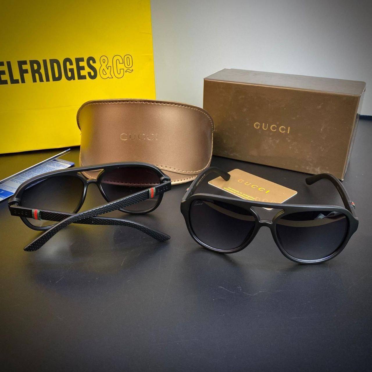 Gucci Retro Aviator Men Sunglasses UK Reps AAA Quality