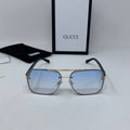 Gucci Square Double-Bridge Men Sunglasses UK Reps AAA Quality