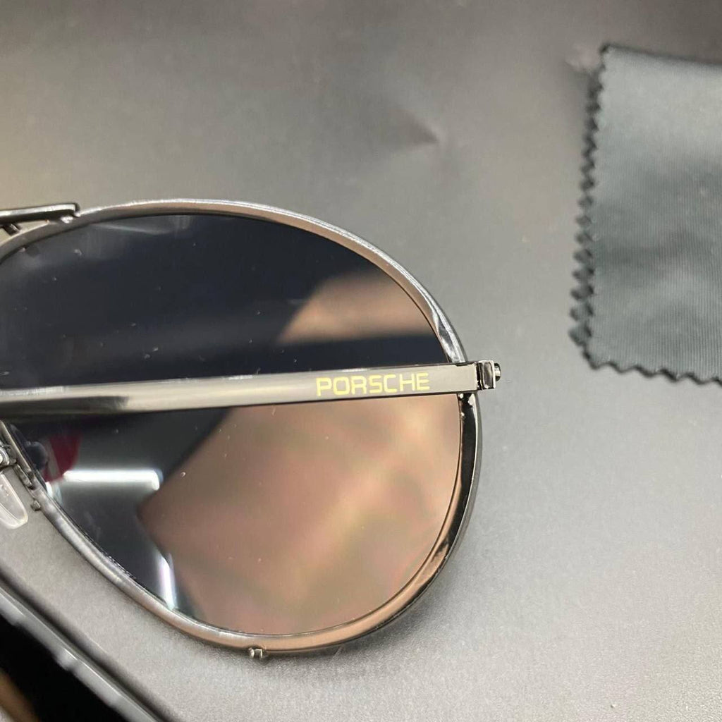 Porsche Design P'8478 Aviator Brown Men Sunglasses UK Reps AAA Quality