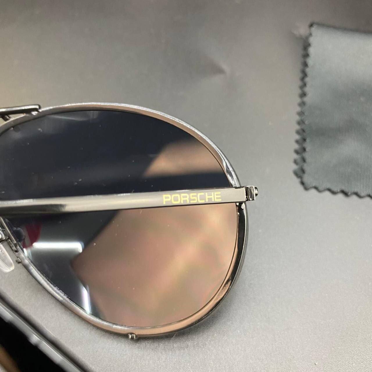 Porsche Design P'8478 Aviator Brown Men Sunglasses UK Reps AAA Quality