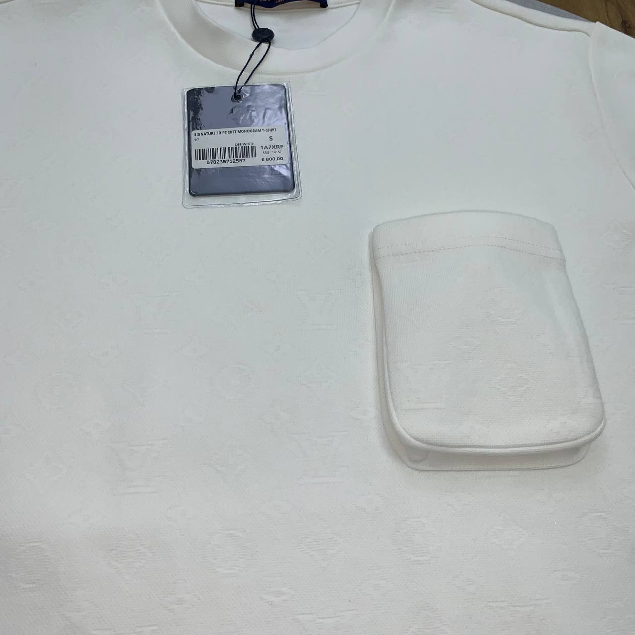 Louis Vuitton Signature Pocket Mens T-Shirt in Multiple Colors UK Reps AAA Quality