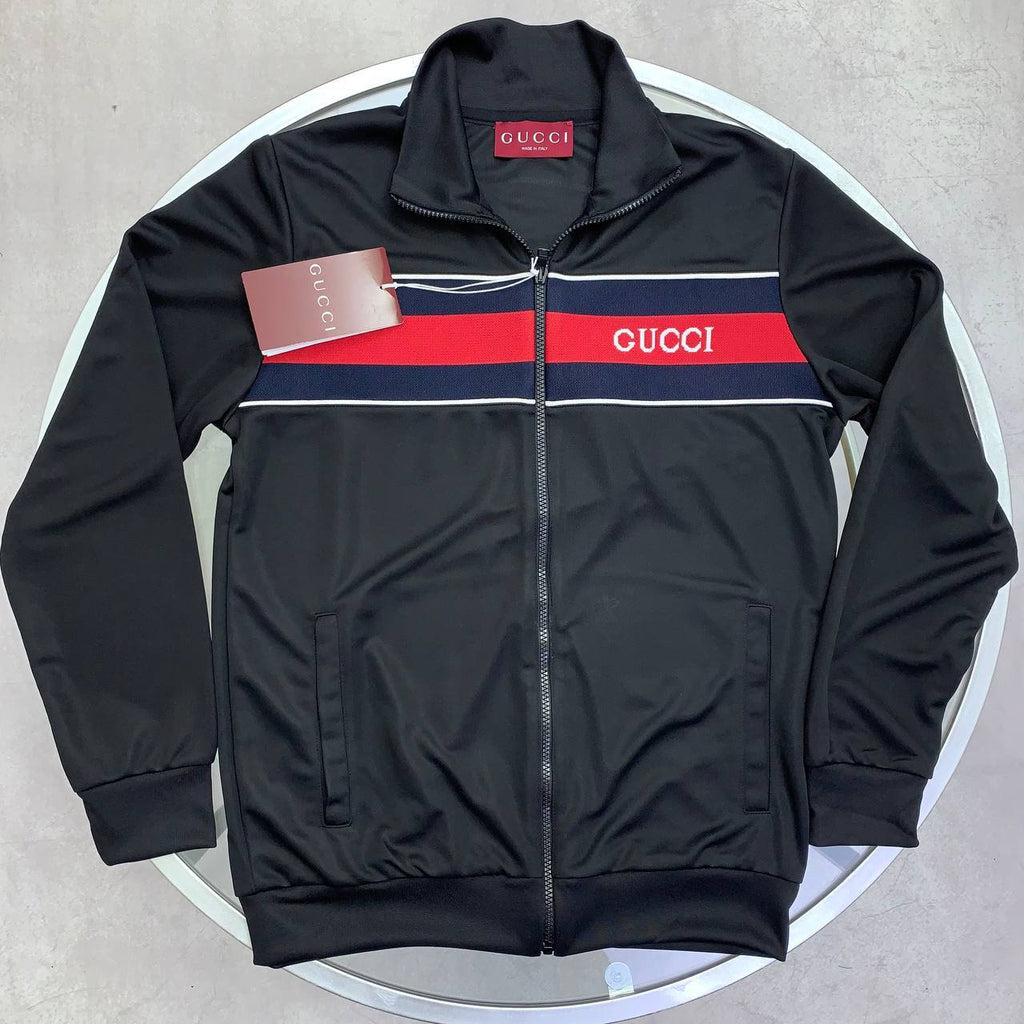 Gucci Neoprene Zipped Tracksuits For Mens in 2 Colors UK Reps AAA Quality
