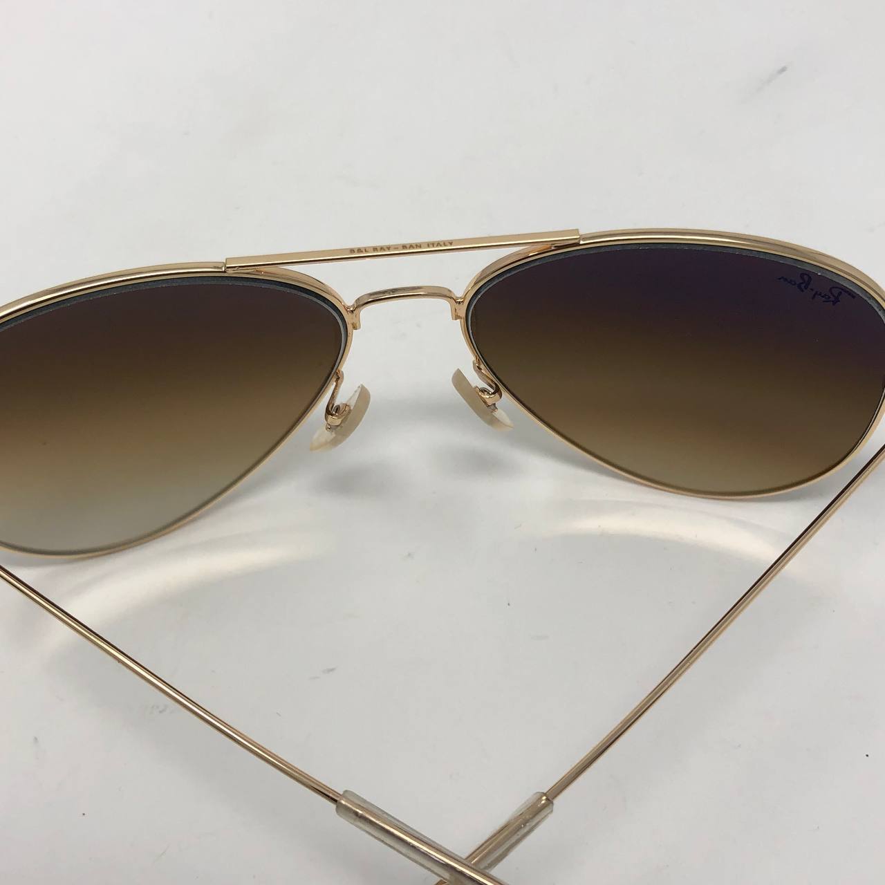 Ray Ban Aviator Sunglasses Metal Frame Golden UK Reps AAA Quality
