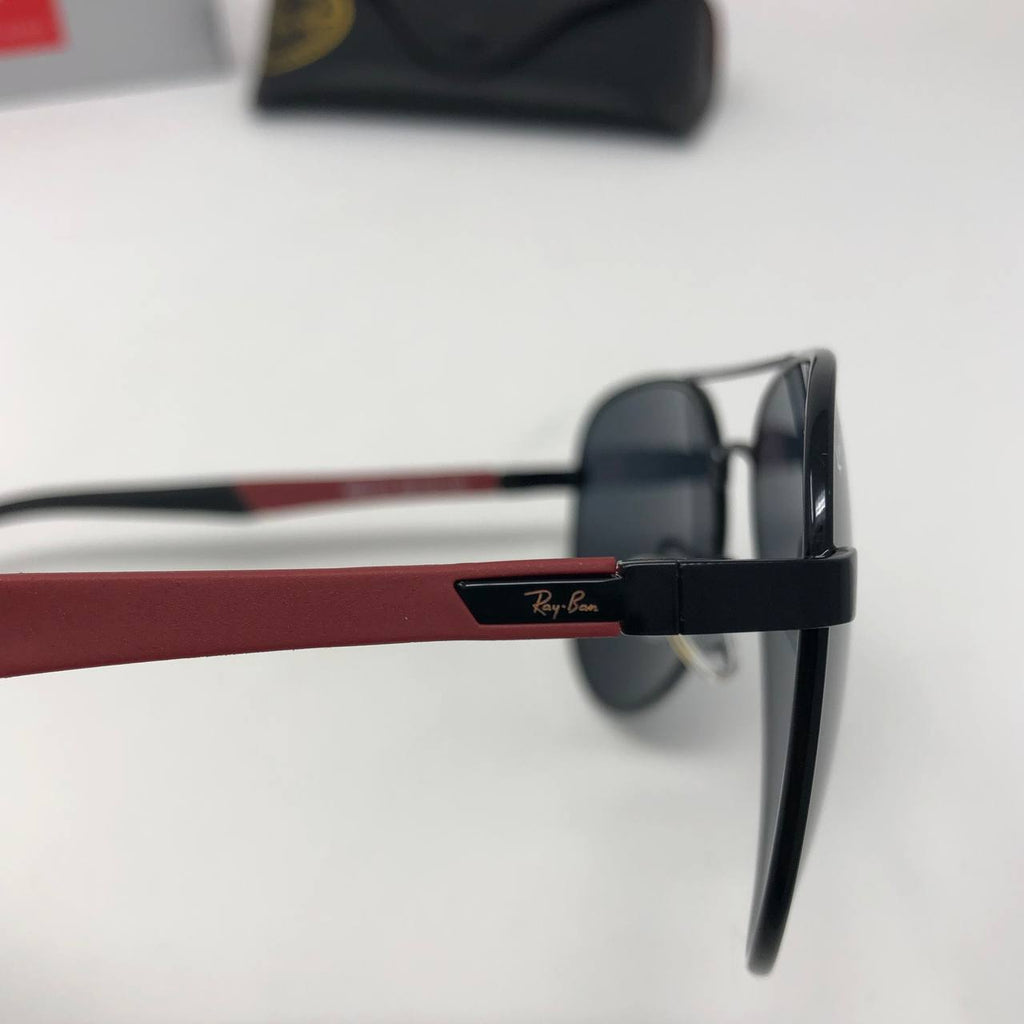Ray Ban Scuderia Ferrari Aviator Sunglasses Black UK Reps AAA Quality