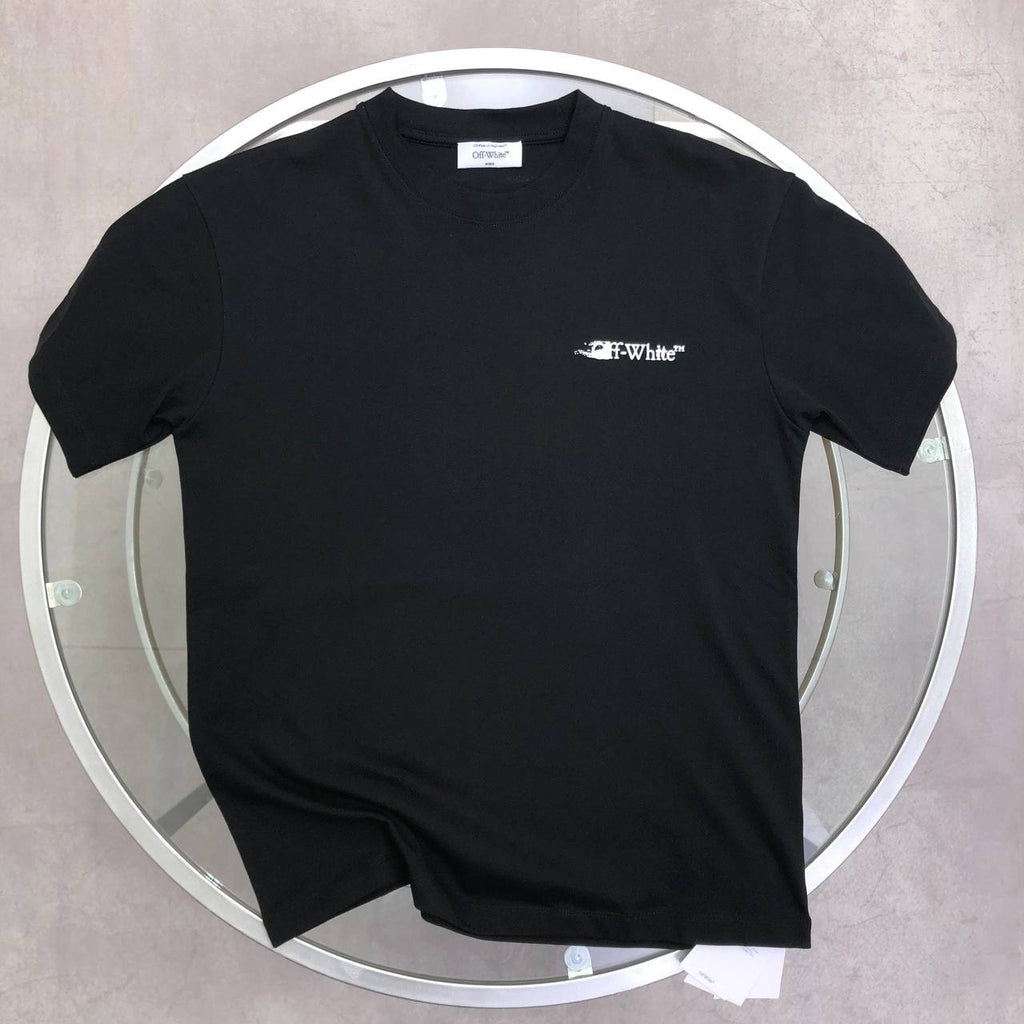 Off-White Ink Arrow Mens T-Shirt in 2 Colors UK Reps AAA Quality