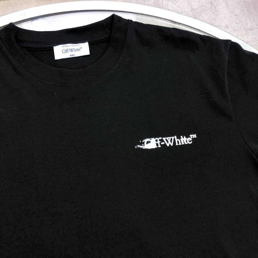 Off-White Ink Arrow Mens T-Shirt in 2 Colors UK Reps AAA Quality