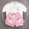 Off-White Ink Arrow Mens T-Shirt & Shorts in Multiple Colors UK Reps AAA Quality