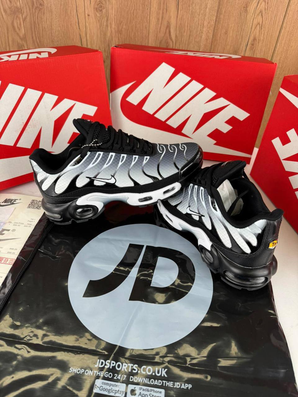 Nike Air Max Plus TN "Black & Metallic Silver" Mens Trainers Best Sale UK Reps AAA Quality
