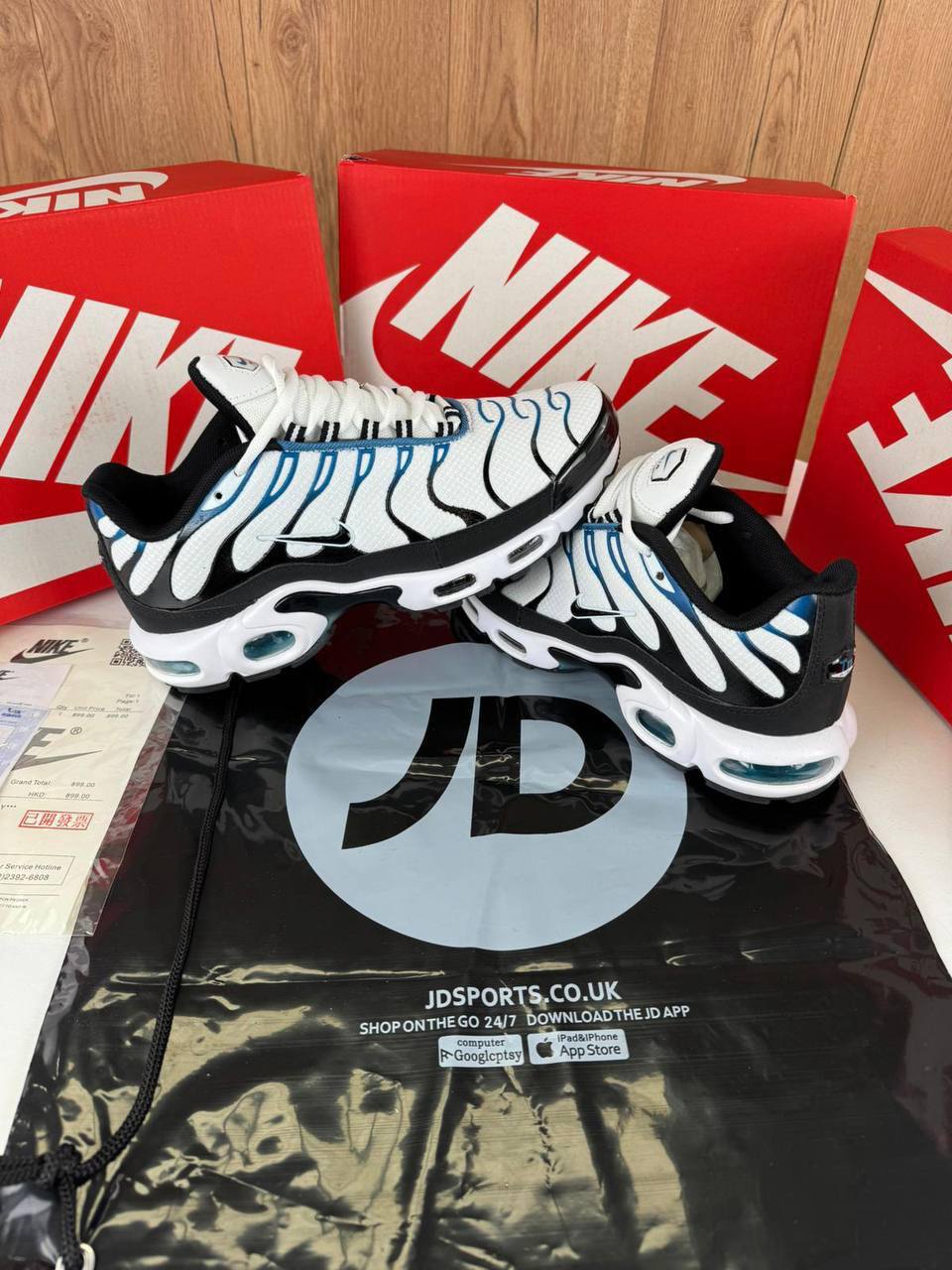 Nike Air Max Plus TN Pure Platinum Court Blue Mens Trainers Best Sale UK Reps AAA Quality