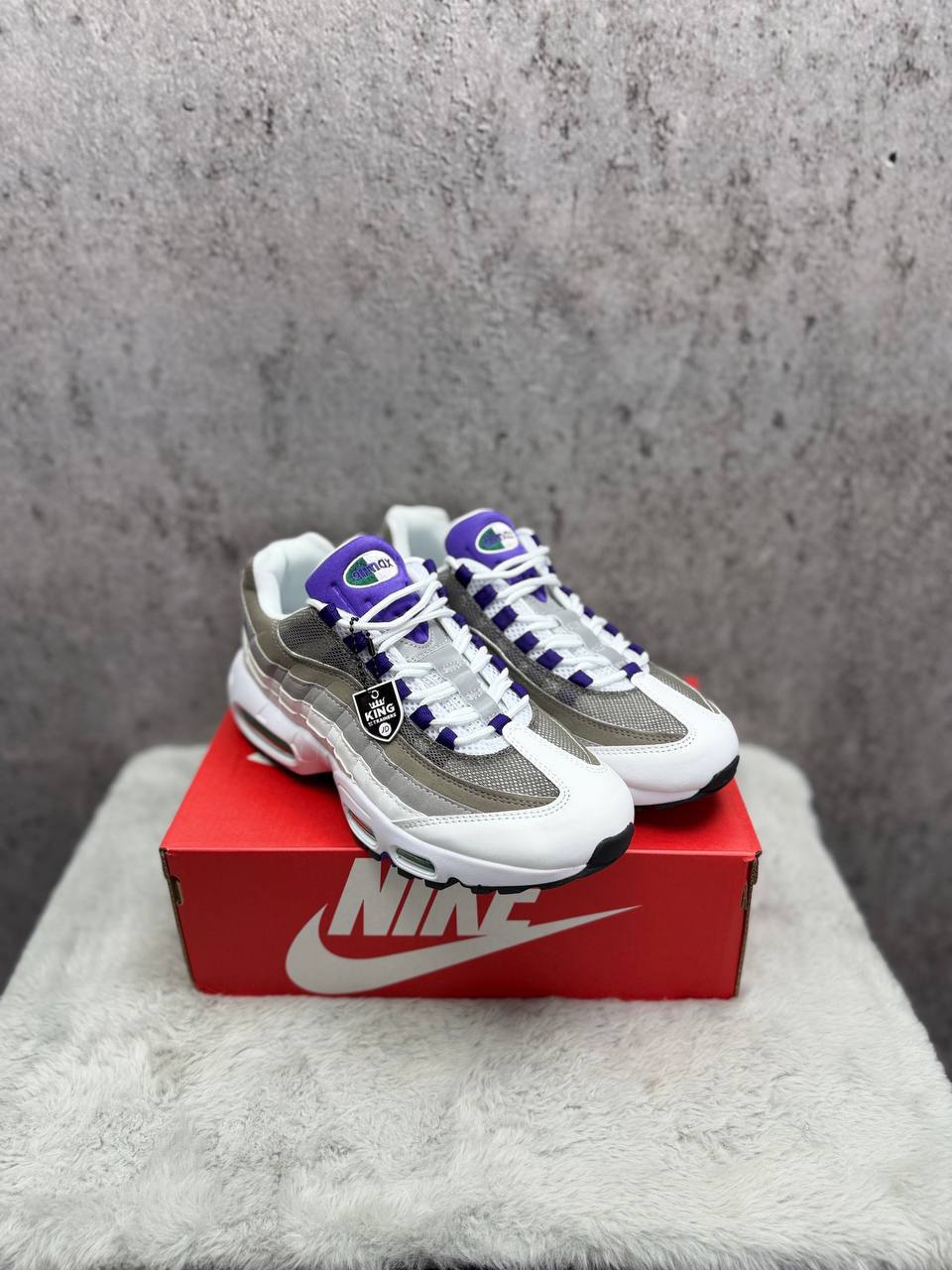 Nike Air Max 95 Grape Mens Trainers UK Reps AAA Quality