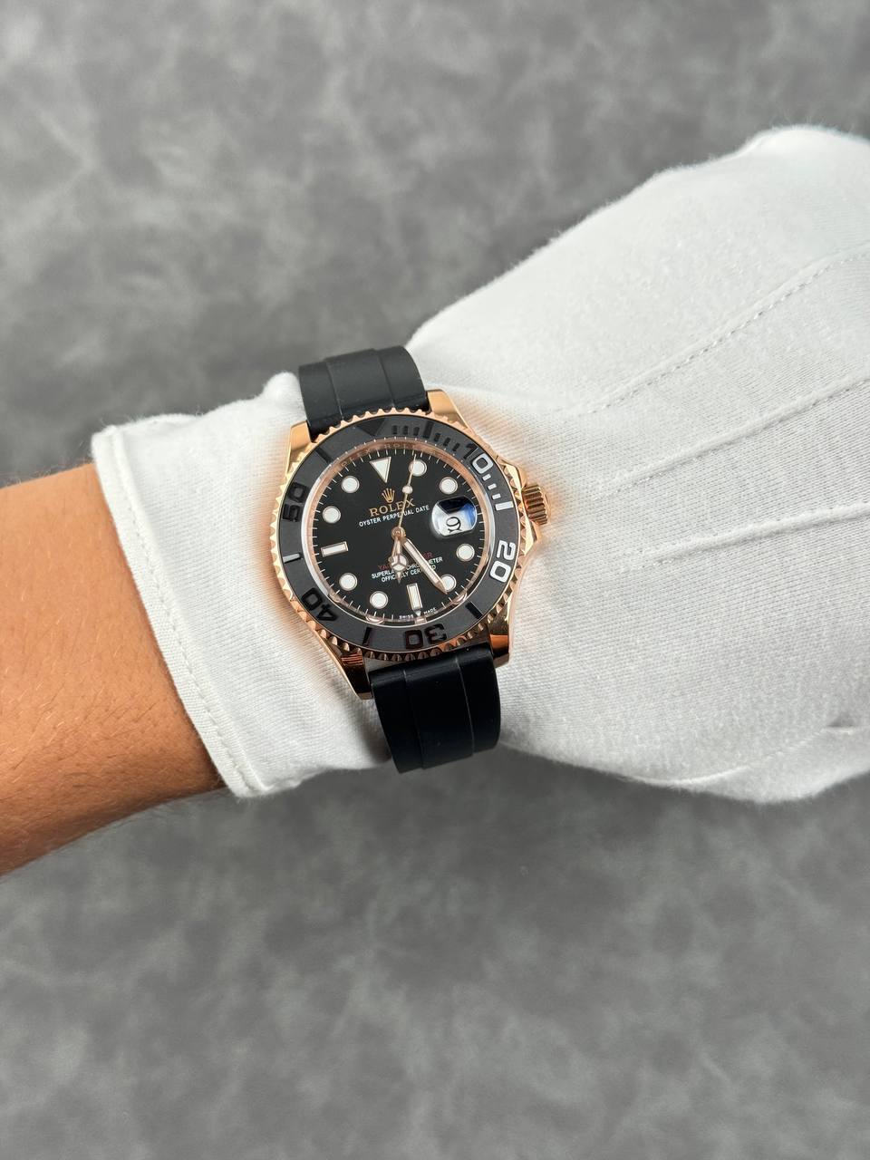 Rolex Yacht-Master Everose gold Mens Watches UK Reps AAA Quality