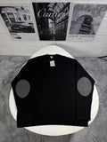 Loewe Anagram Patch Crewneck Mens Jumpers Black UK Reps AAA Quality