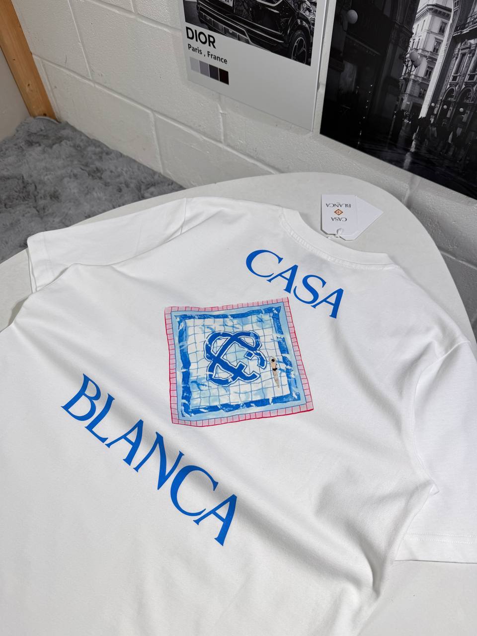 Casablanca Pool T-Shirts Mens in Multiple Colors UK Reps AAA Quality