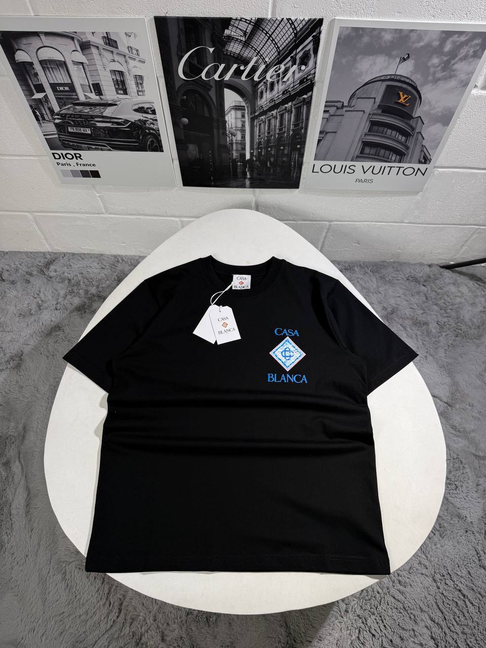 Casablanca Pool T-Shirts Mens in Multiple Colors UK Reps AAA Quality