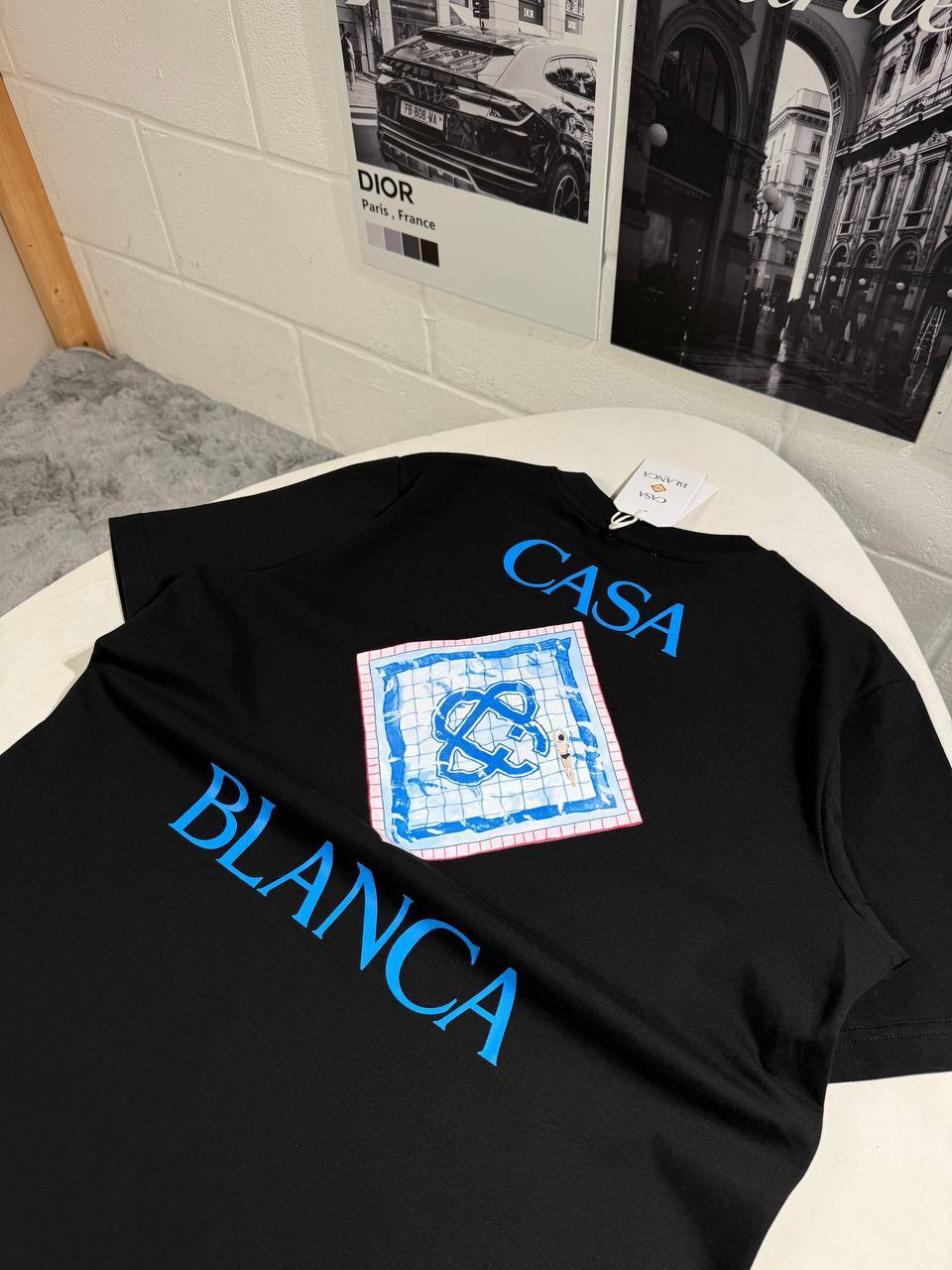 Casablanca Pool T-Shirts Mens in Multiple Colors UK Reps AAA Quality