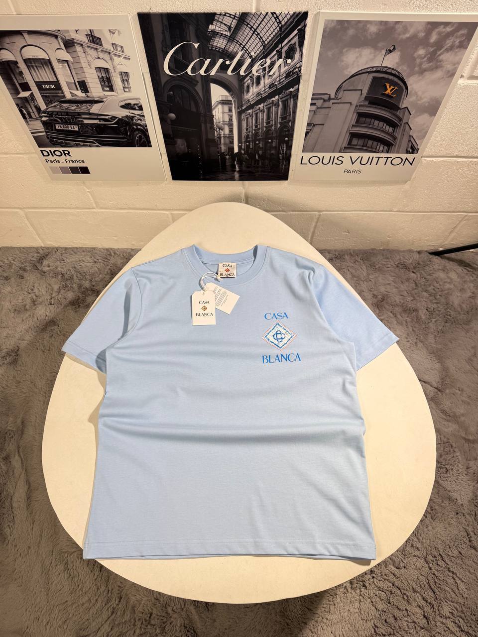 Casablanca Pool T-Shirts Mens in Multiple Colors UK Reps AAA Quality