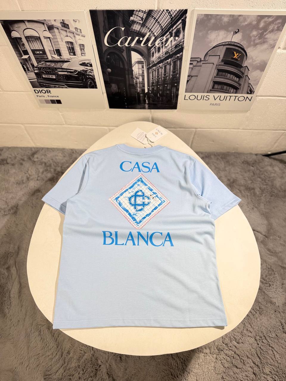 Casablanca Pool T-Shirts Mens in Multiple Colors UK Reps AAA Quality