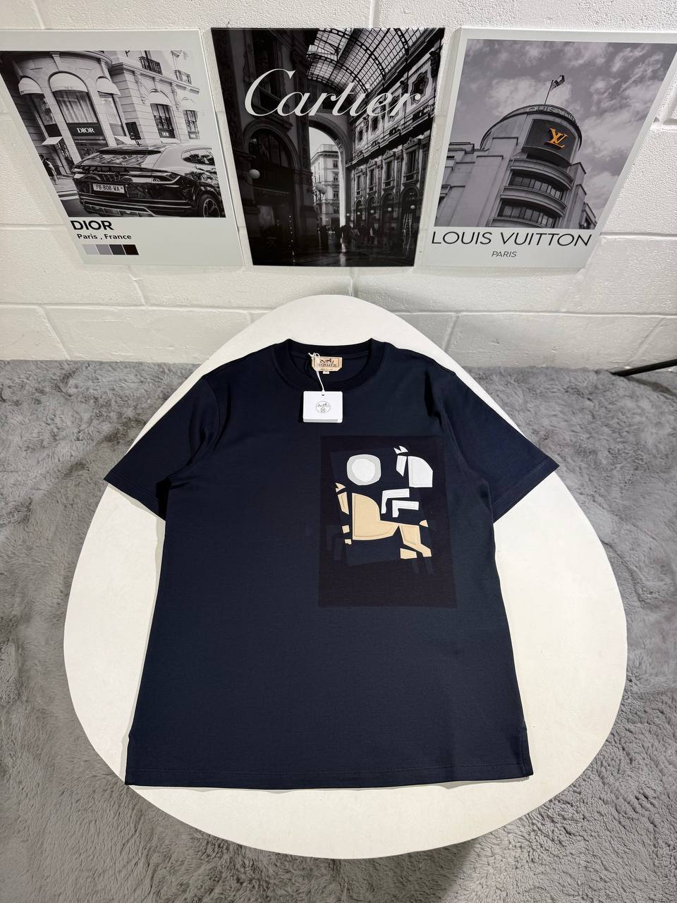 Hermes "Velký Lov" T-shirt Mens in Multiple Colors UK Reps AAA Quality