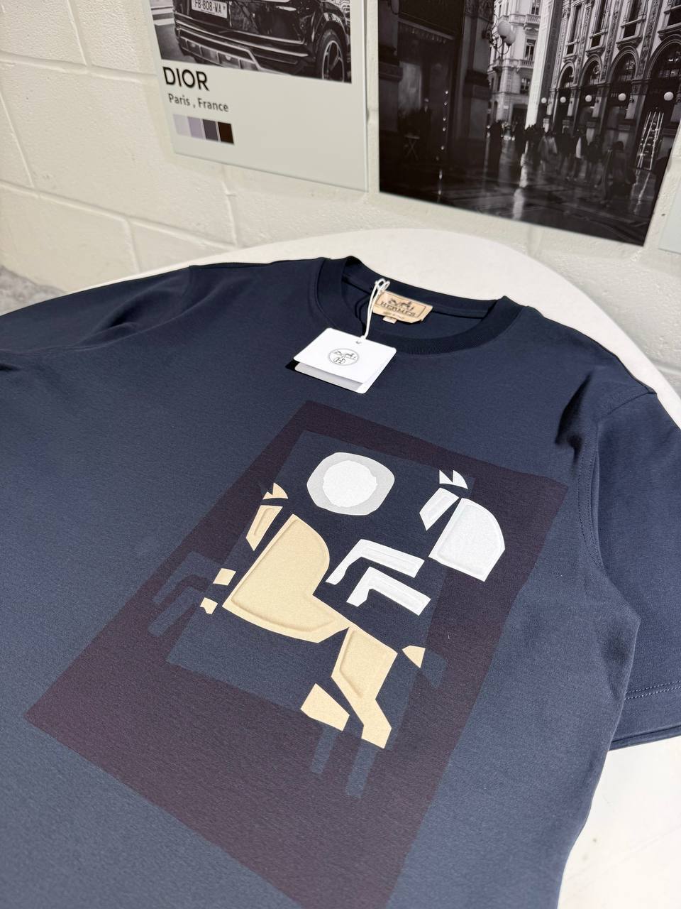 Hermes "Velký Lov" T-shirt Mens in Multiple Colors UK Reps AAA Quality