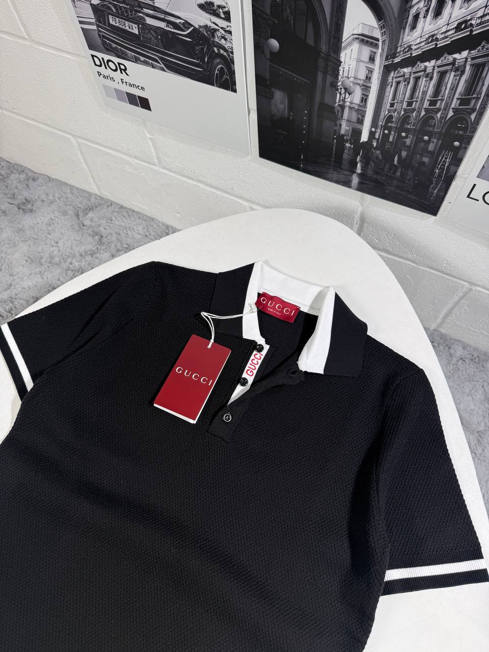 Gucci Cotton Piquet Polo Shirts Mens in Multiple Colors UK Reps AAA Quality