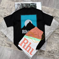 Rhude Moonlight T-Shirts & Shorts Set in Multiple Colors UK Reps AAA Quality