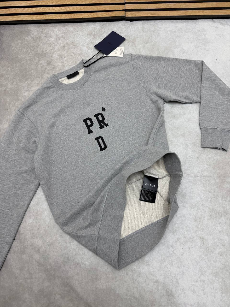 Prada Logo-Embroidered Mens Jumpers in 2 Colors UK Reps AAA Quality