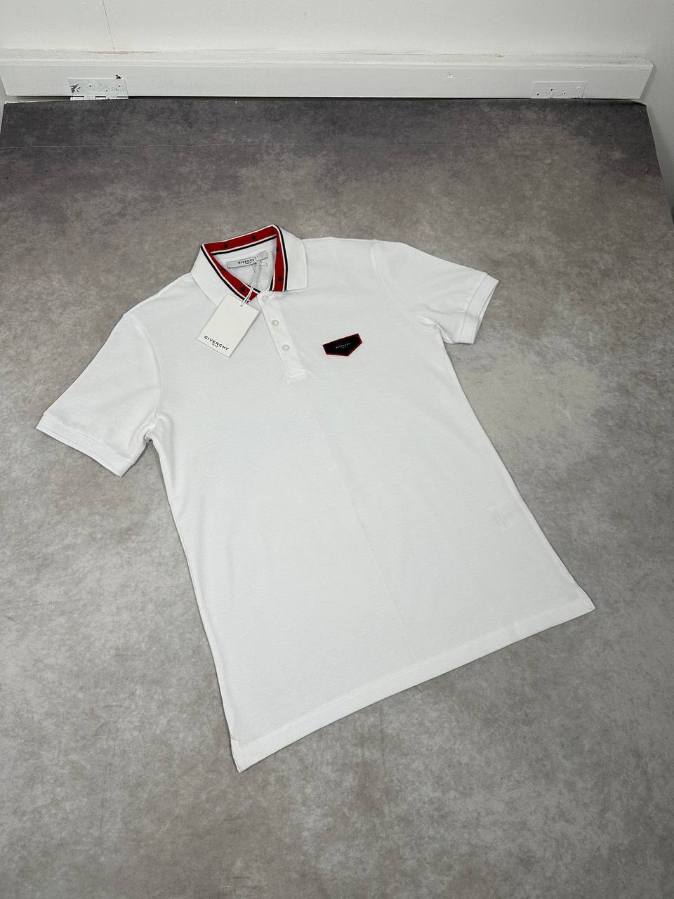 Givenchy Logo-Patch Cotton Piqué Polo Shirts in 2 Colors UK Reps AAA Quality
