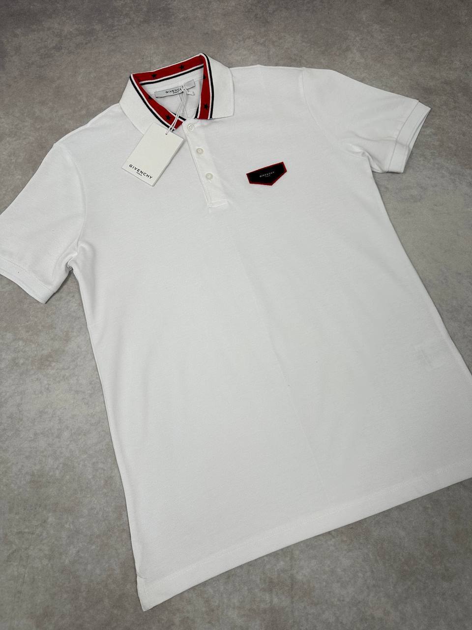 Givenchy Logo-Patch Cotton Piqué Polo Shirts in 2 Colors UK Reps AAA Quality