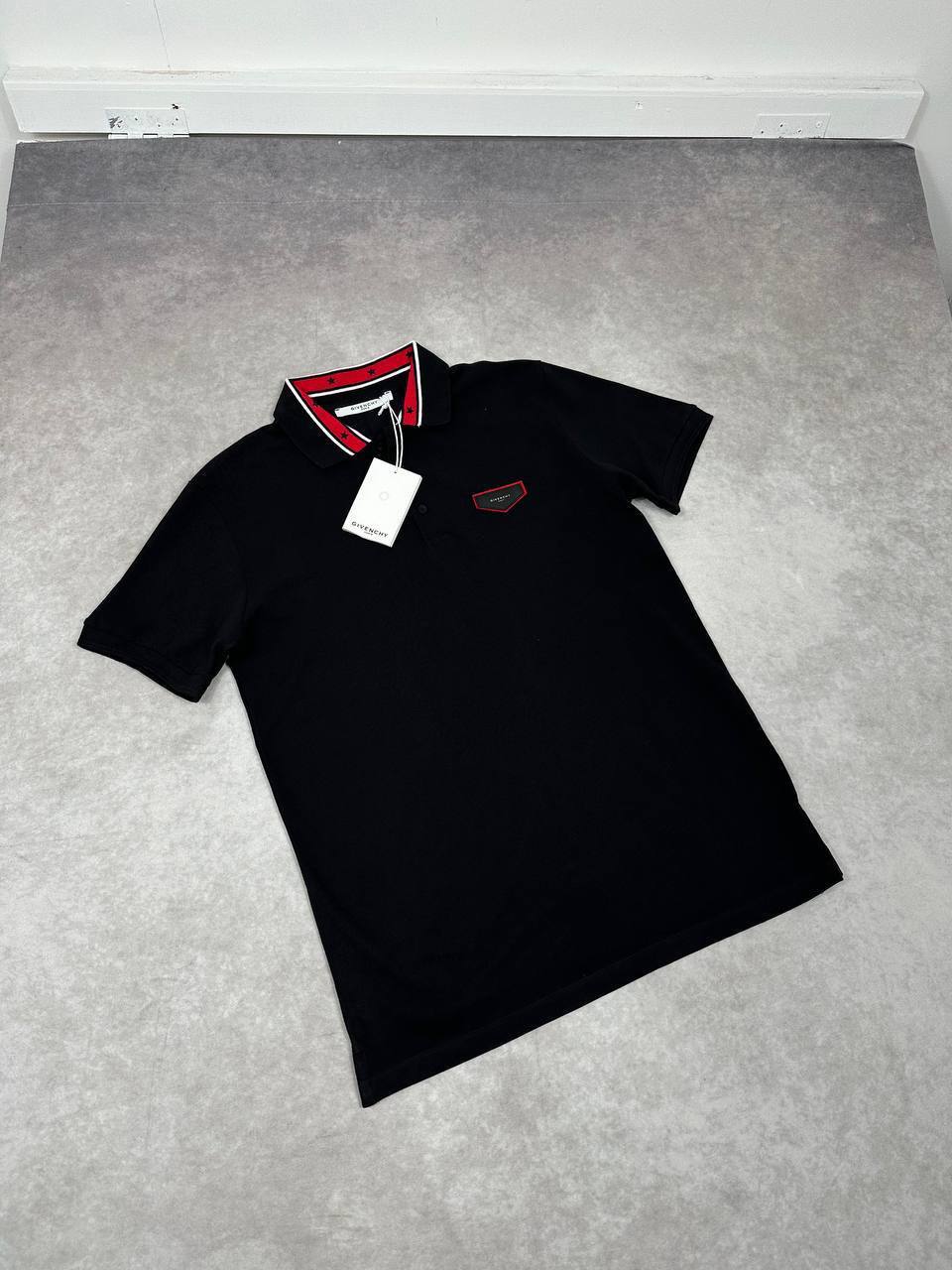 Givenchy Logo-Patch Cotton Piqué Polo Shirts in 2 Colors UK Reps AAA Quality