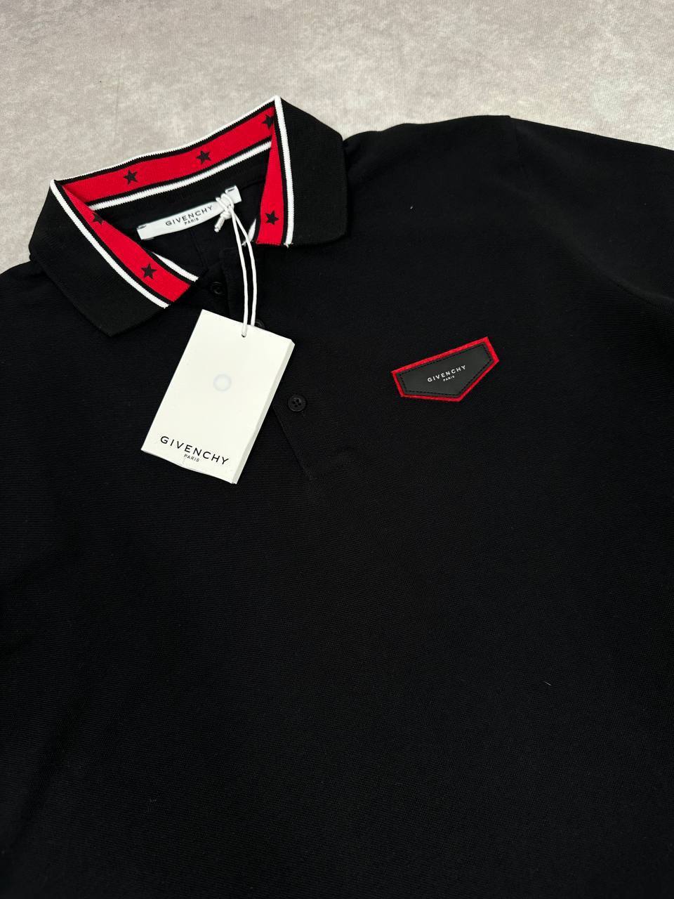 Givenchy Logo-Patch Cotton Piqué Polo Shirts in 2 Colors UK Reps AAA Quality