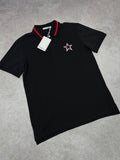Givenchy Embroidered Star Cotton Polo Shirts in 2 Colors UK Reps AAA Quality