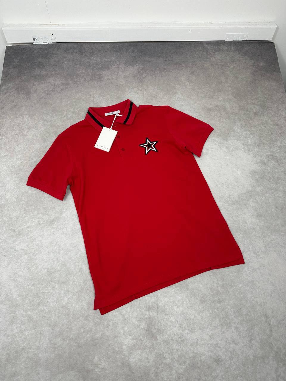 Givenchy Embroidered Star Cotton Polo Shirts in 2 Colors UK Reps AAA Quality