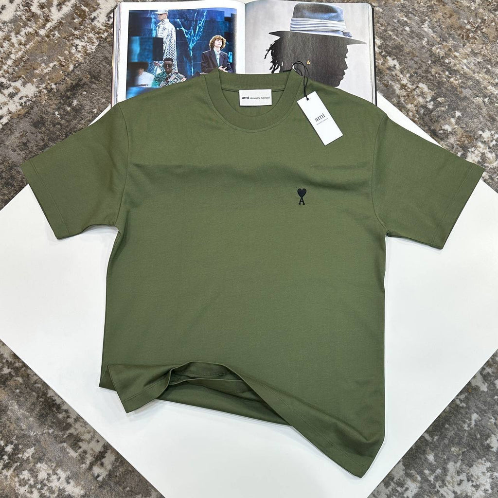 Ami Paris Ami de Cœur T-Shirt Mens in Multiple Colors UK Reps AAA Quality