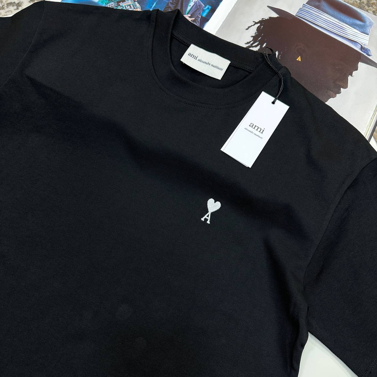 Ami Paris Ami de Cœur T-Shirt Mens in Multiple Colors UK Reps AAA Quality
