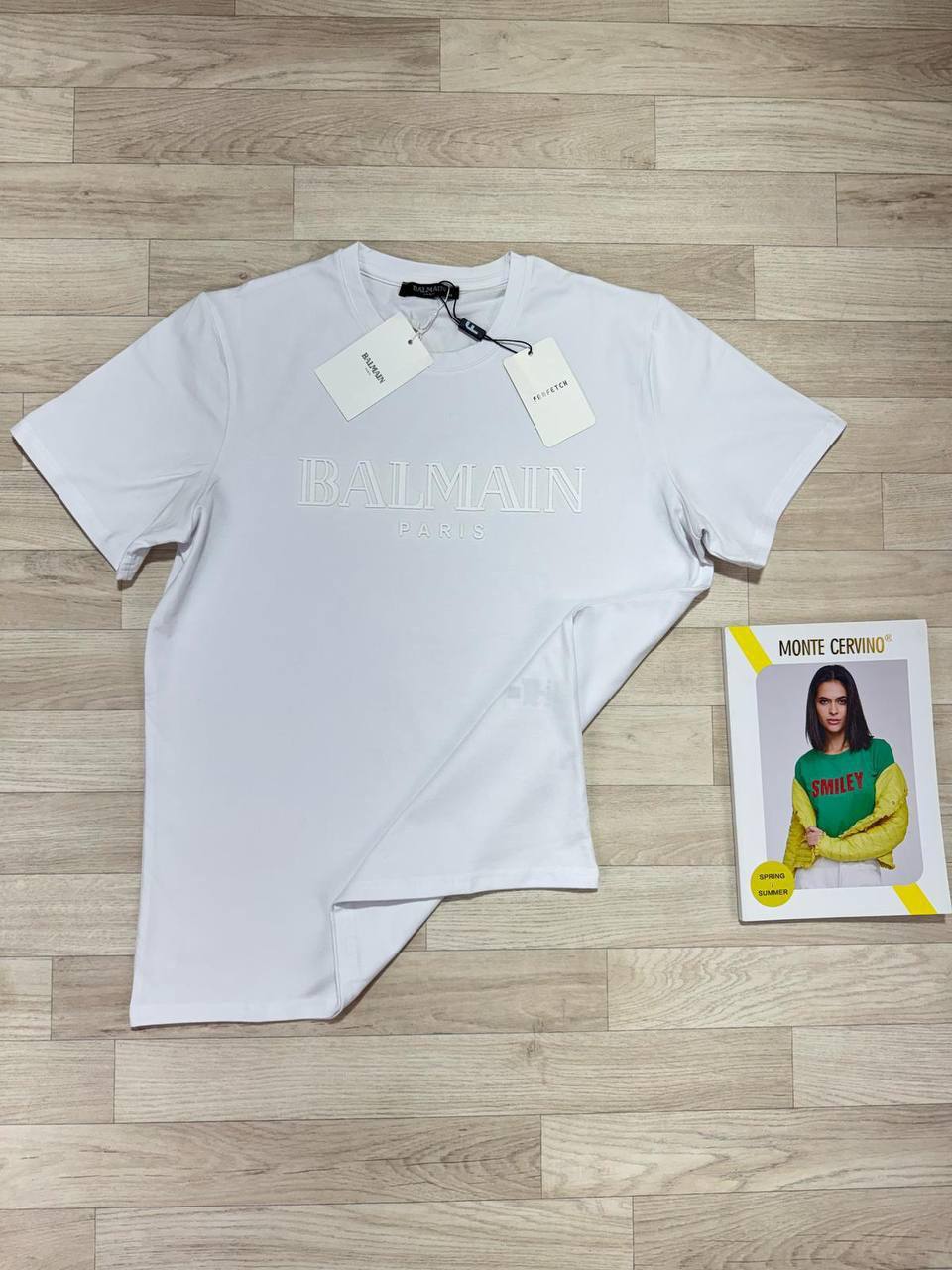 Balmain Logo-Embroidered Cotton T-Shirt in Multiple Colors Mens Best Sale UK Reps AAA Quality
