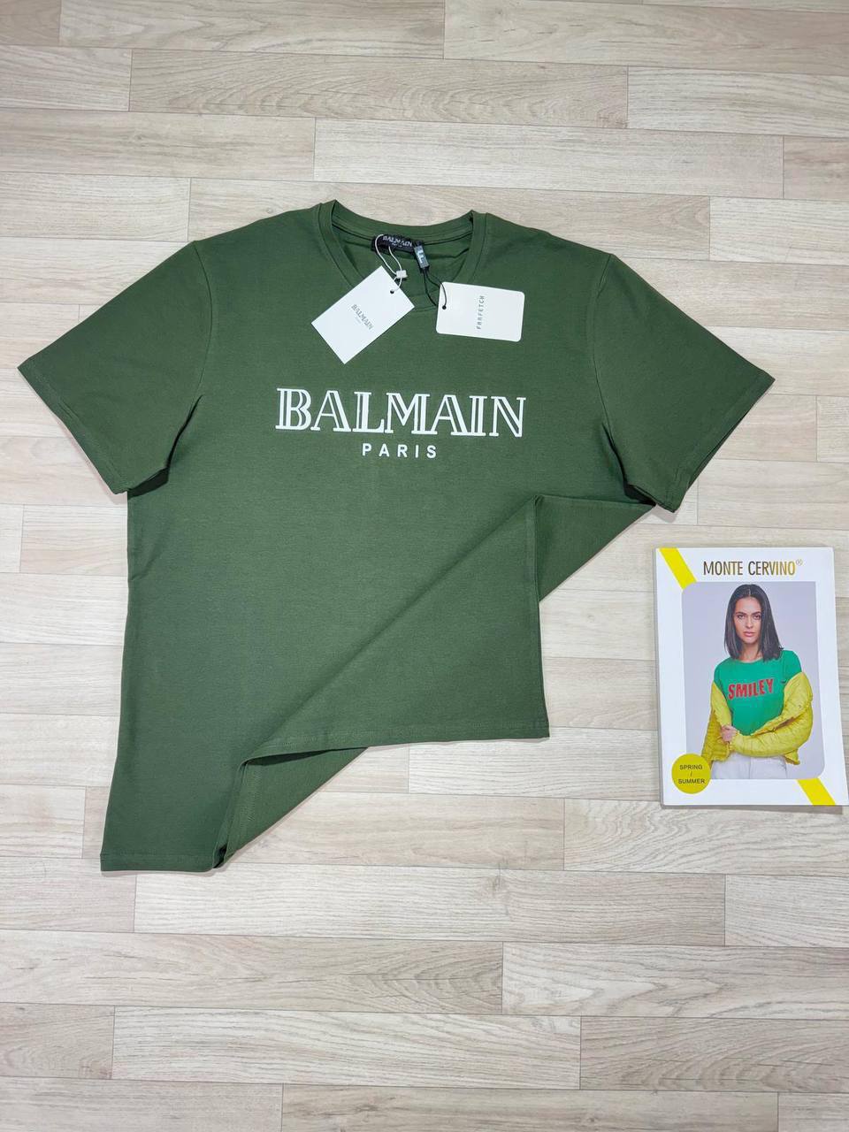 Balmain Logo-Embroidered Cotton T-Shirt in Multiple Colors Mens Best Sale UK Reps AAA Quality