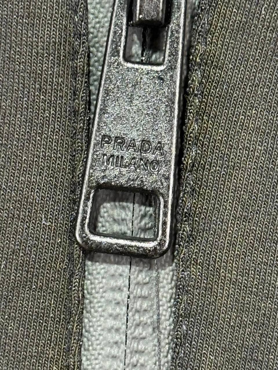 Prada Technical Cotton And Re-nylon Cardigan Mens Tracksuits in Black Color Best Sale UK Reps AAA Quality