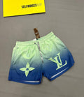 Louis Vuitton Lime Green Monogram Designer Shorts Men's UK Reps AAA Quality