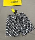 Fendi Monogram Black and White Mens Shorts UK Reps AAA Quality