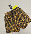Fendi Monogram Tobacco Brown Mens Shorts UK Reps AAA Quality