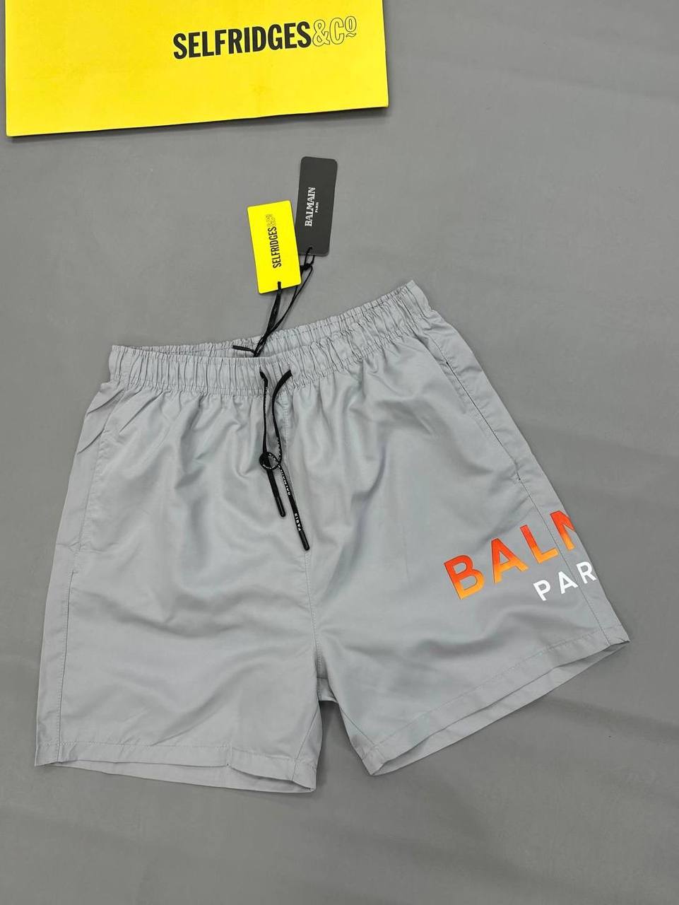 Balmain Logo-Print Technical Shorts Mens in Multiple Colors UK Reps AAA Quality