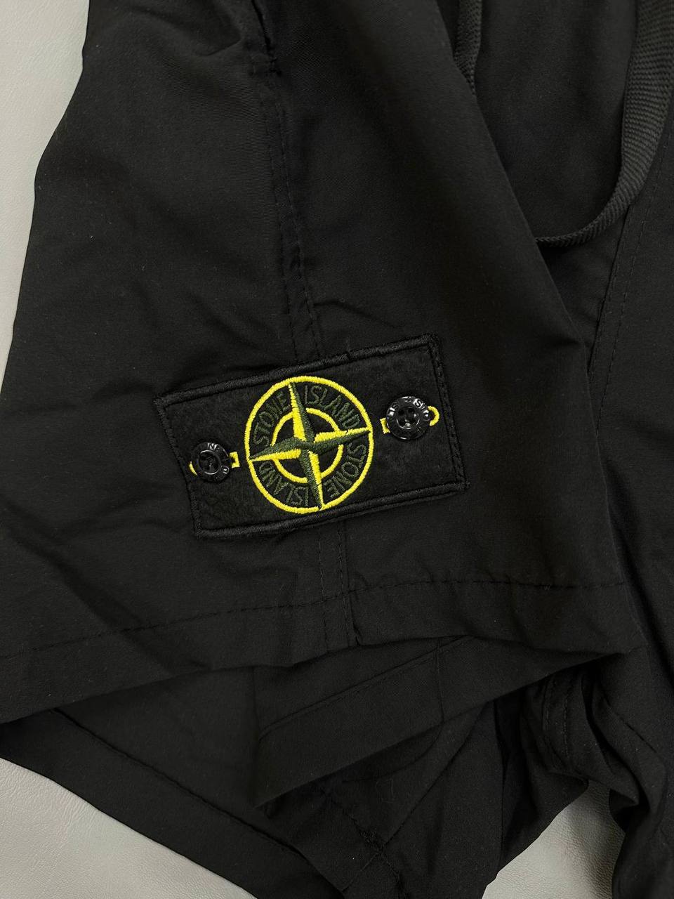 Stone Island Logo-Print Shorts Mens in 2 Colors UK Reps AAA Quality