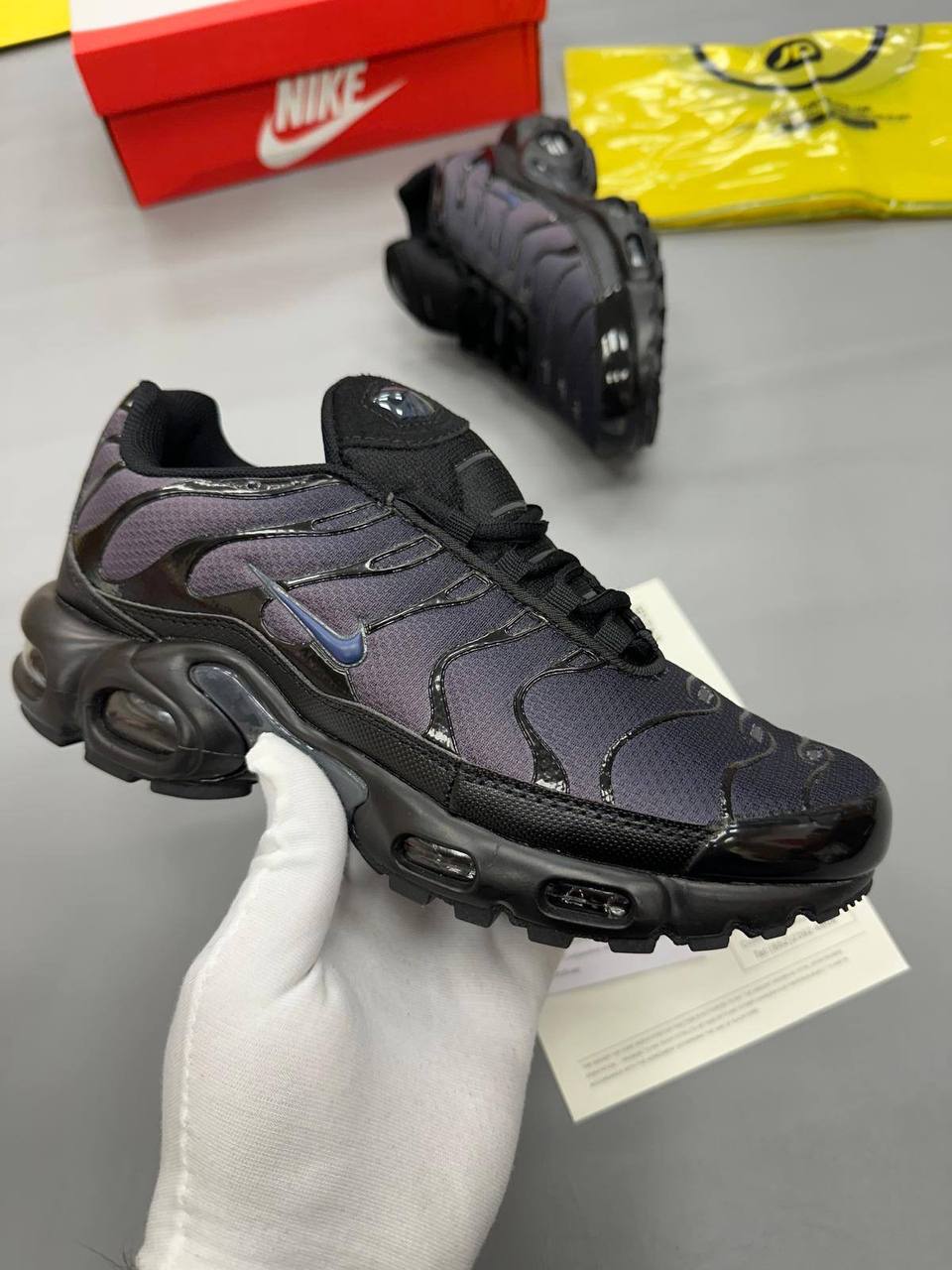 Nike Air Max Plus TN Black Racer Blue Mens Trainers UK Reps AAA Quality