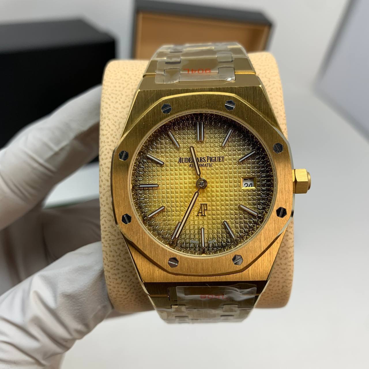 Audemars Piguet Royal Oak Jumbo Yellow Gold Men Watch UK Reps AAA Quality