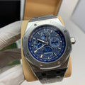 Audemars Piguet Royal Oak Perpetual Calendar Steel & Blue Men Watch UK Reps AAA Quality