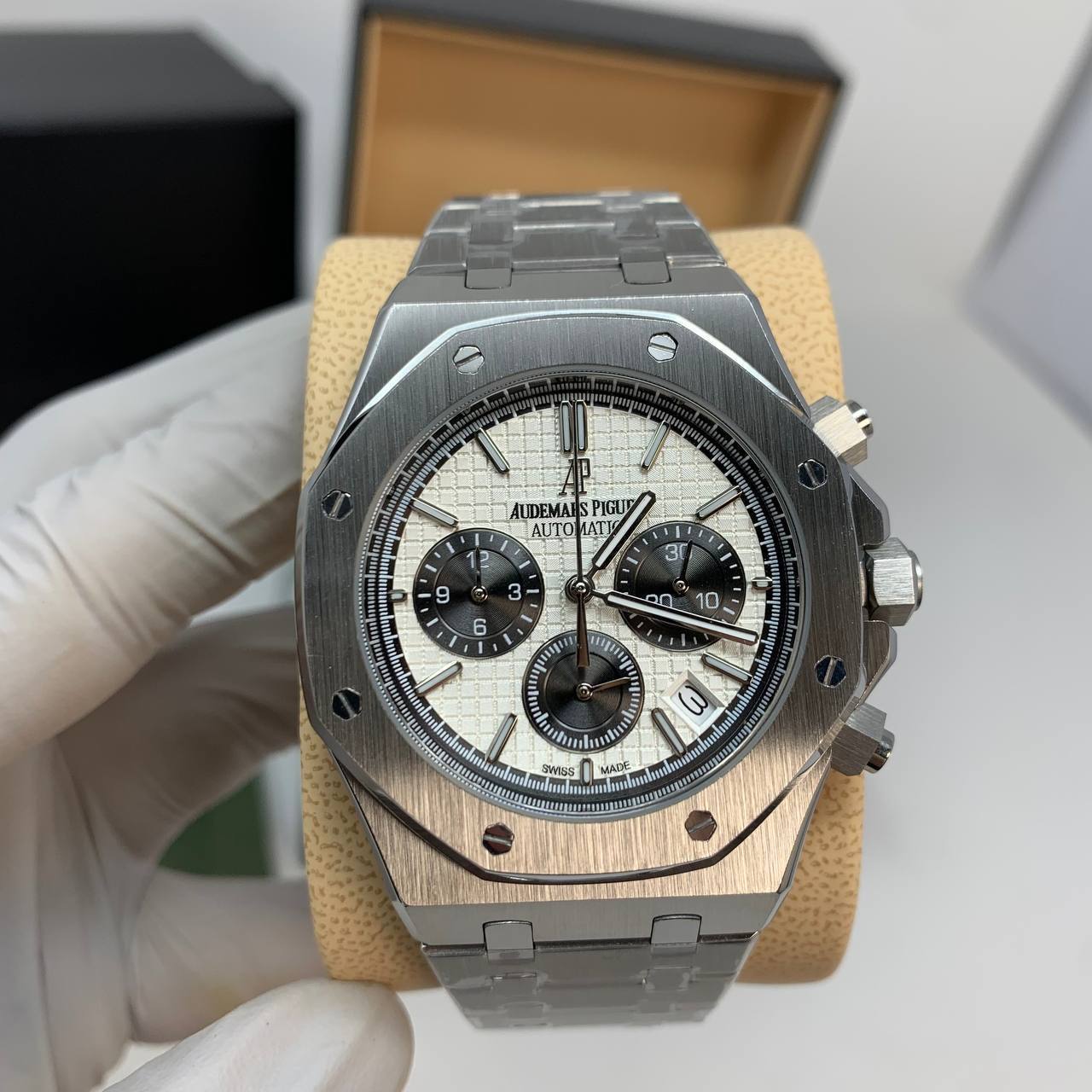 Audemars Piguet Royal Oak Chronograph Panda Dial Men Watch UK Reps AAA Quality