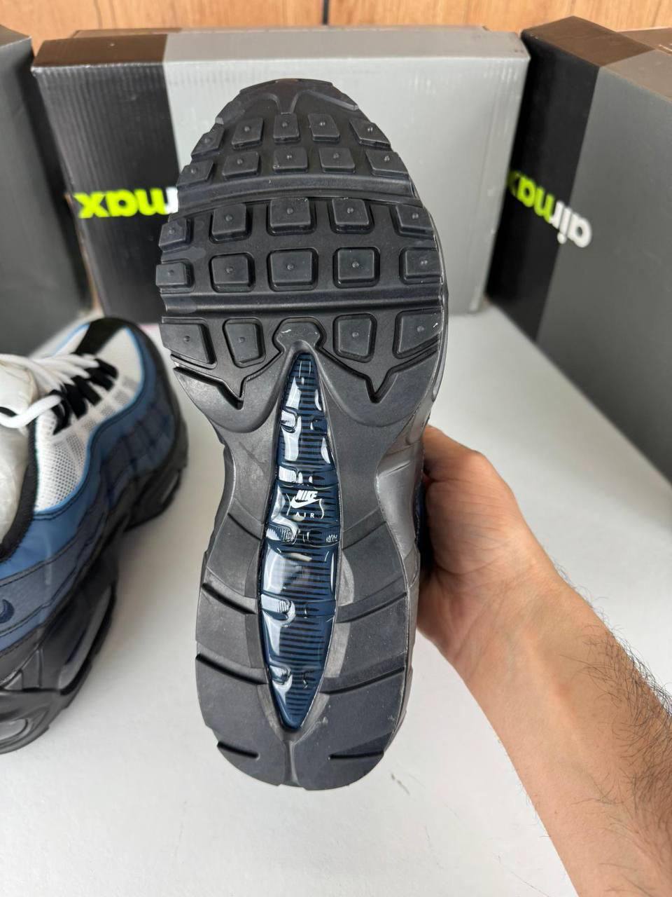 Nike Air Max 95 Essential 'Navy Blue' Mens Fashion Trainers Best Sale UK Reps AAA Quality